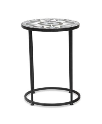 Kaden 19.1" Metal Modern and Contemporary Side Table
