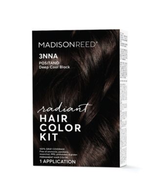 8-Piece Positano Deep Cool Black Radiant Hair Color Kit