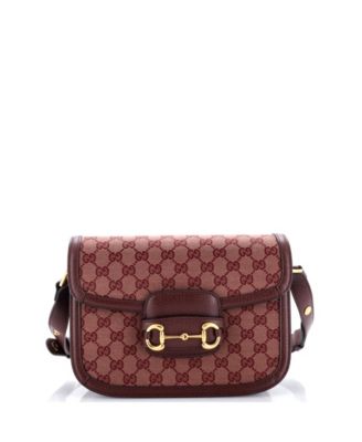 Small Horsebit 1955 Shoulder Bag GG Denim
