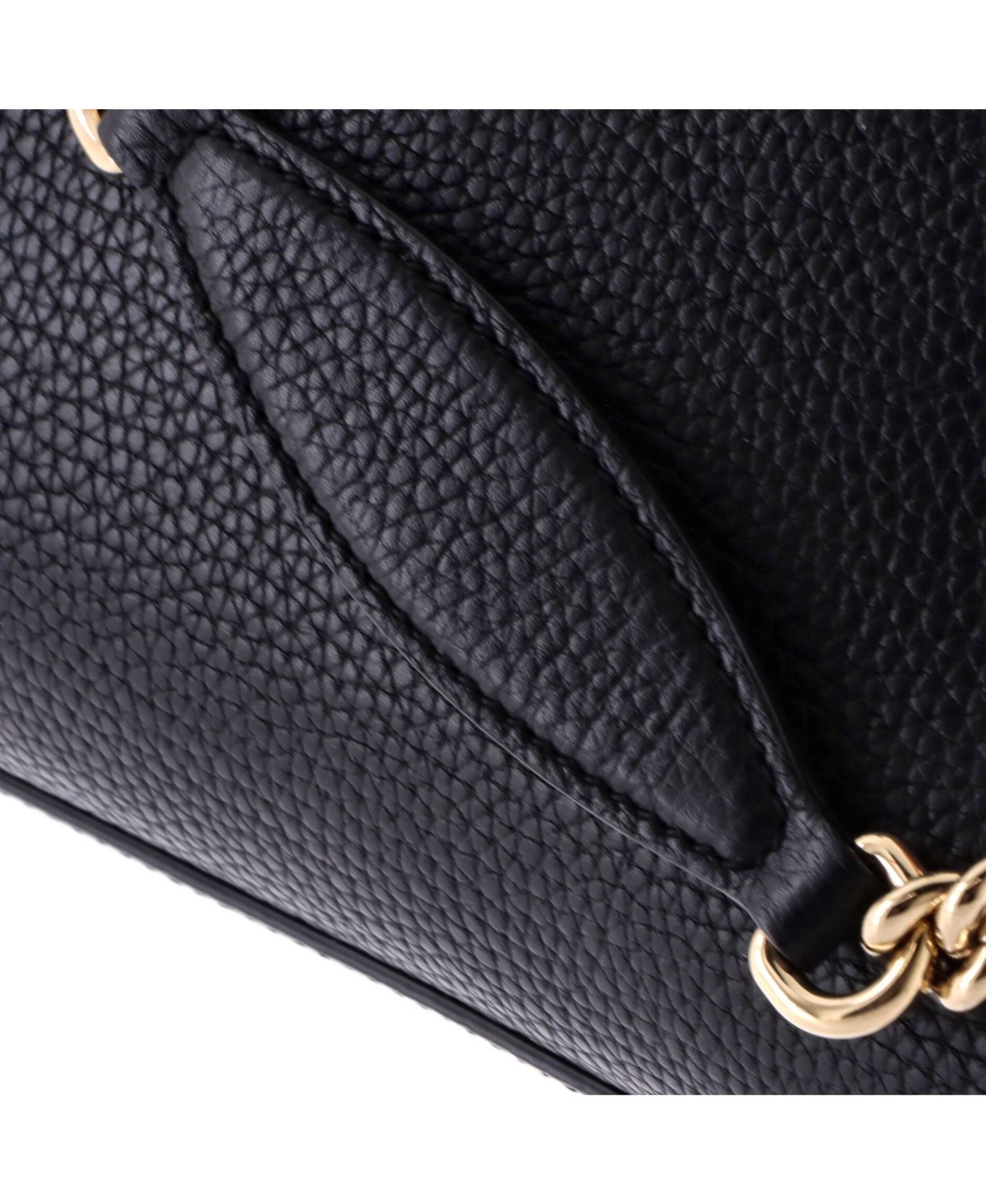 Medium Soho Chain Strap Shoulder Bag Leather