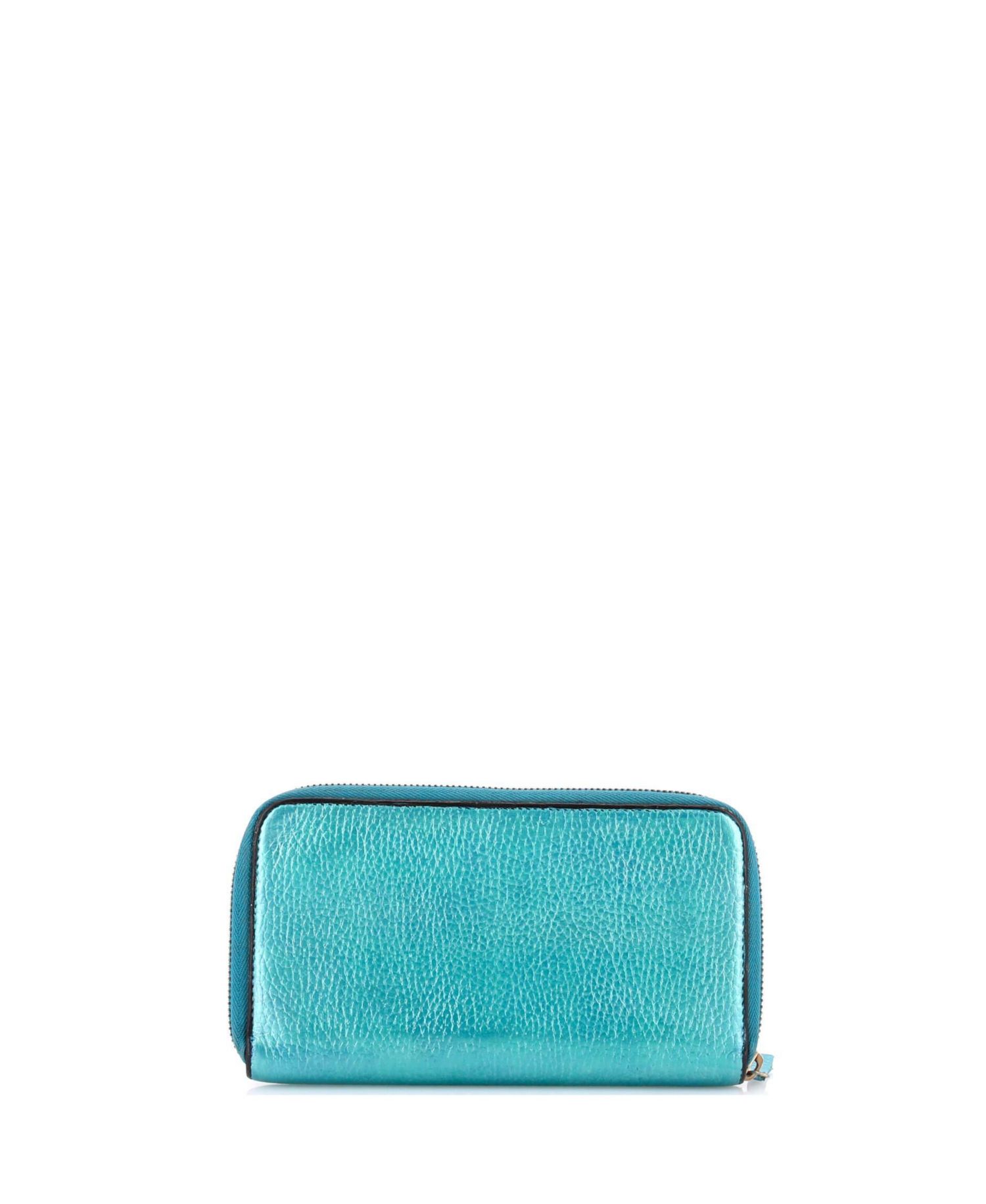 GG Marmont Zip Around Wallet Leather