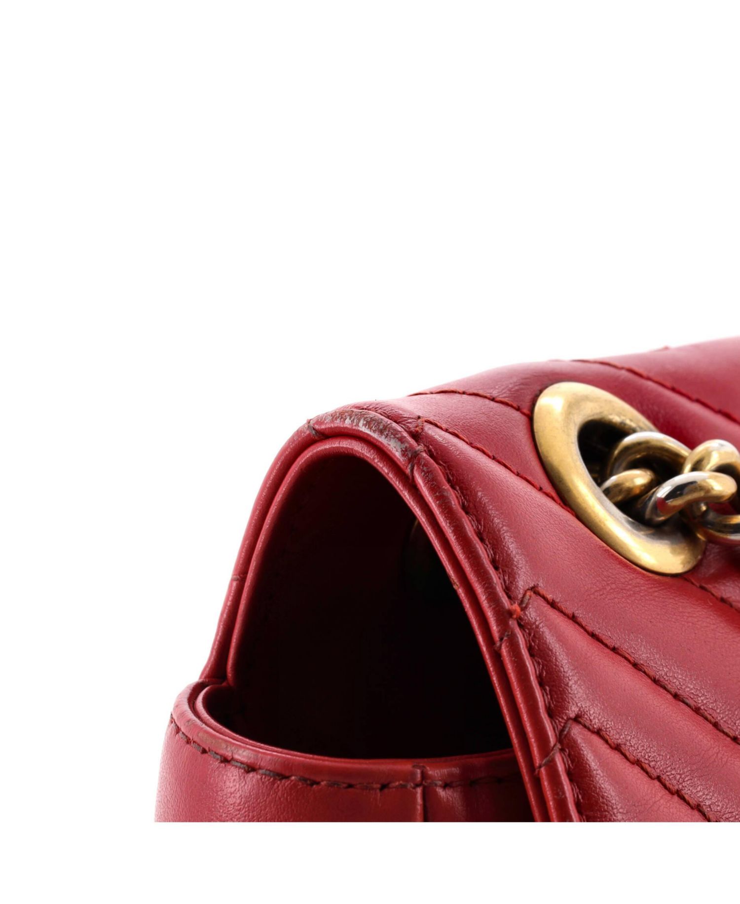 Medium GG Marmont Flap Bag Matelasse Leather
