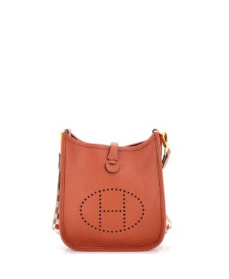 Pre-Owned Hermes TPM Evelyne Bag Gen III Clemence