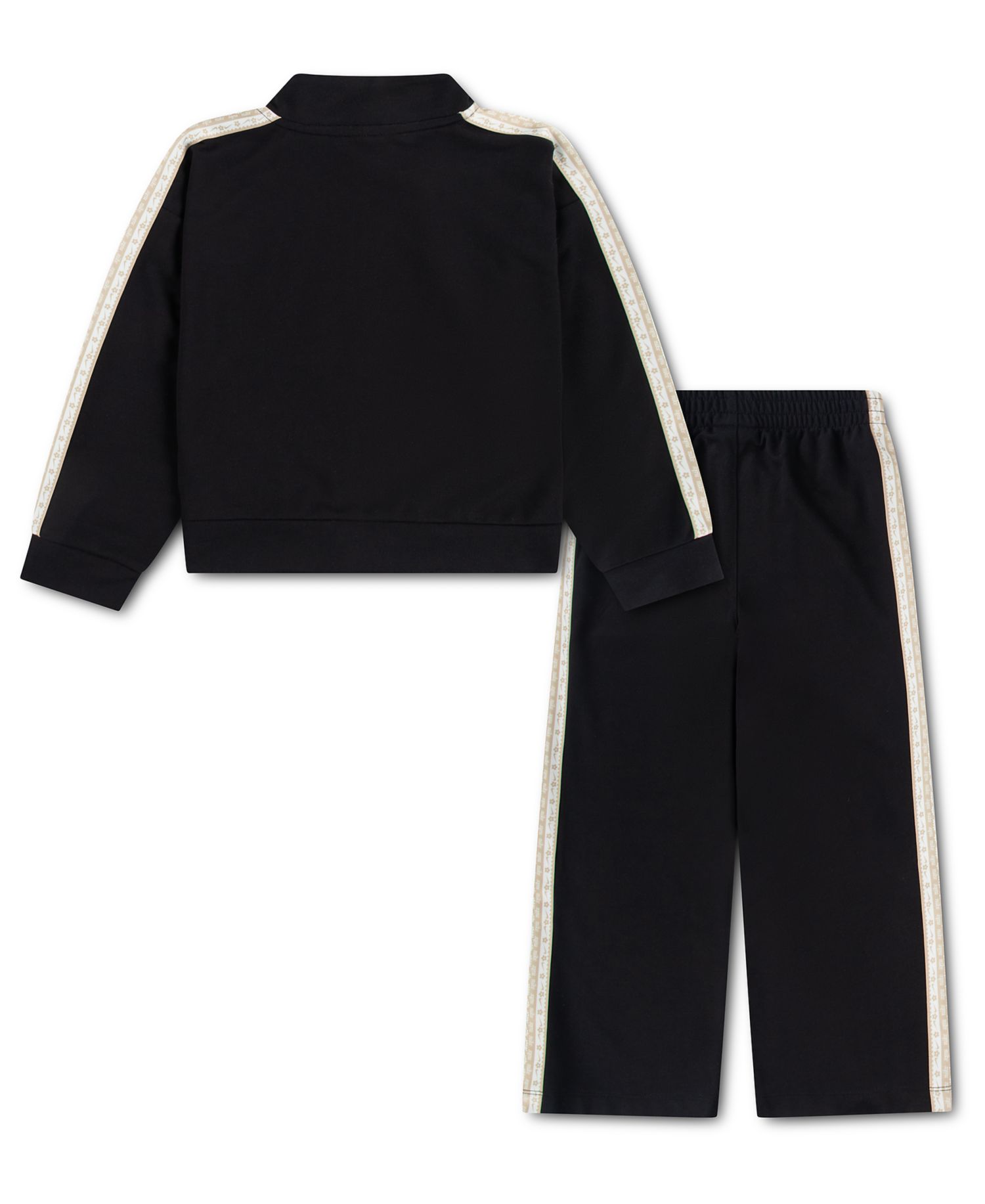 Girls' 2T-6X Retro Remix Jacket and Pants, 2-Piece Set