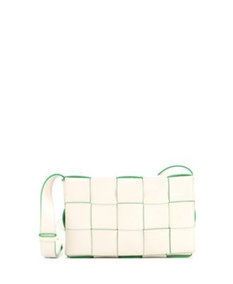 Small Cassette Crossbody Bag Maxi Intrecciato Leather