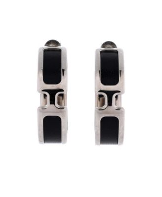 Pre-Owned Hermes Olympe Hoop Earrings
