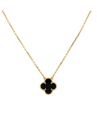 Pre-Owned Van Cleef and Arpels Vintage Alhambra Pendant Necklace