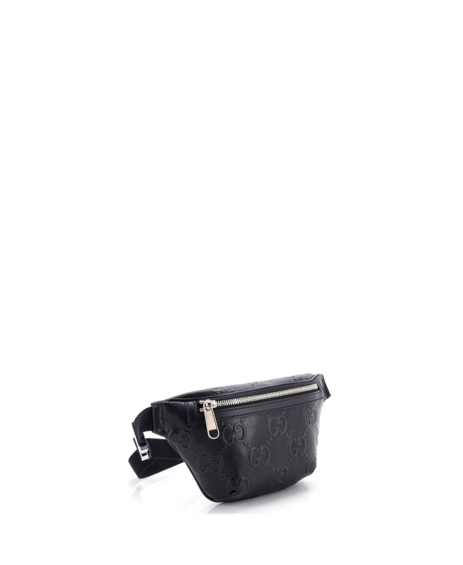 Small Belt Bag GG Embossed Perforated Leather