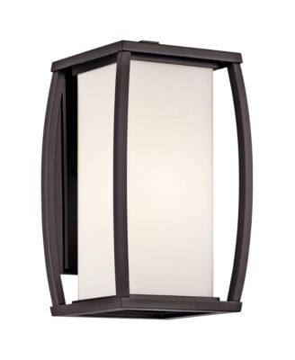 Bowen 13" High Bronze Outdoor Wall Light