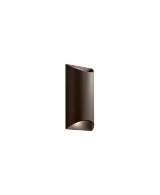 Wesley 14" High LED Bronze Outdoor Wall Light