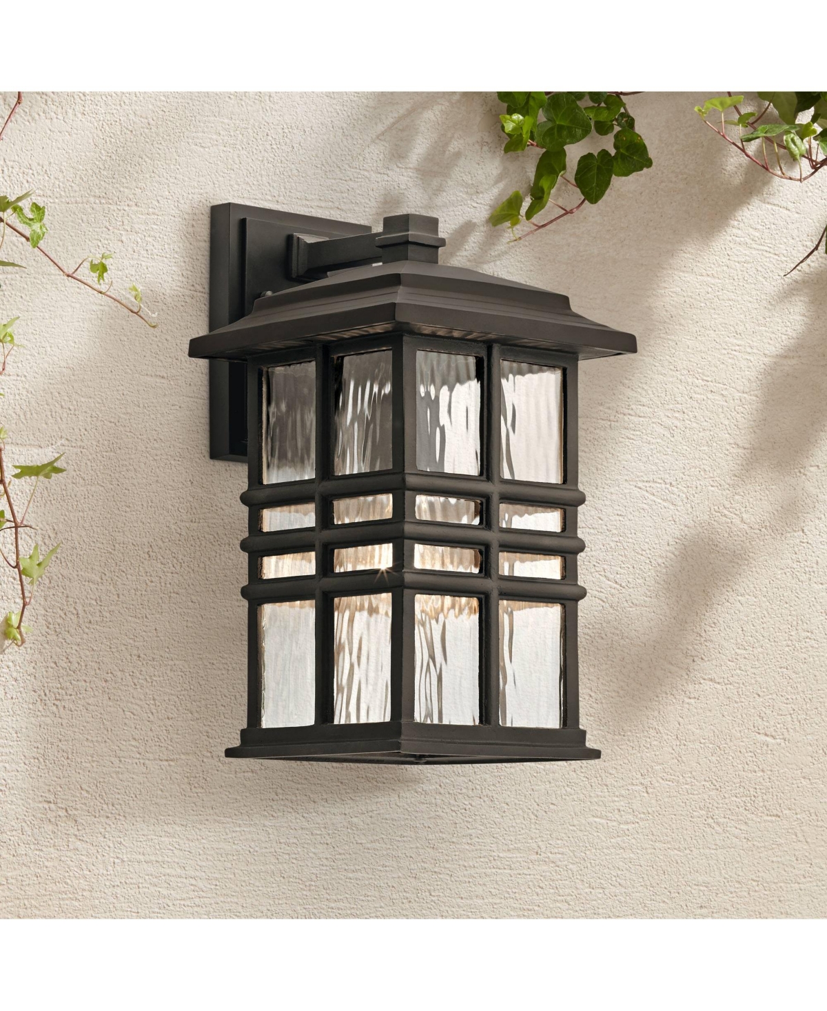 Kichler Beacon Square 14 1/4" High Olde Bronze Outdoor Wall Light