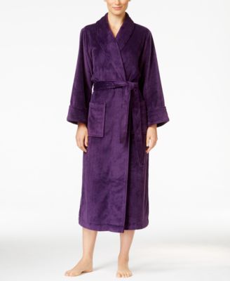 Charter Club - Super Soft Shawl Collar Wrap Robe