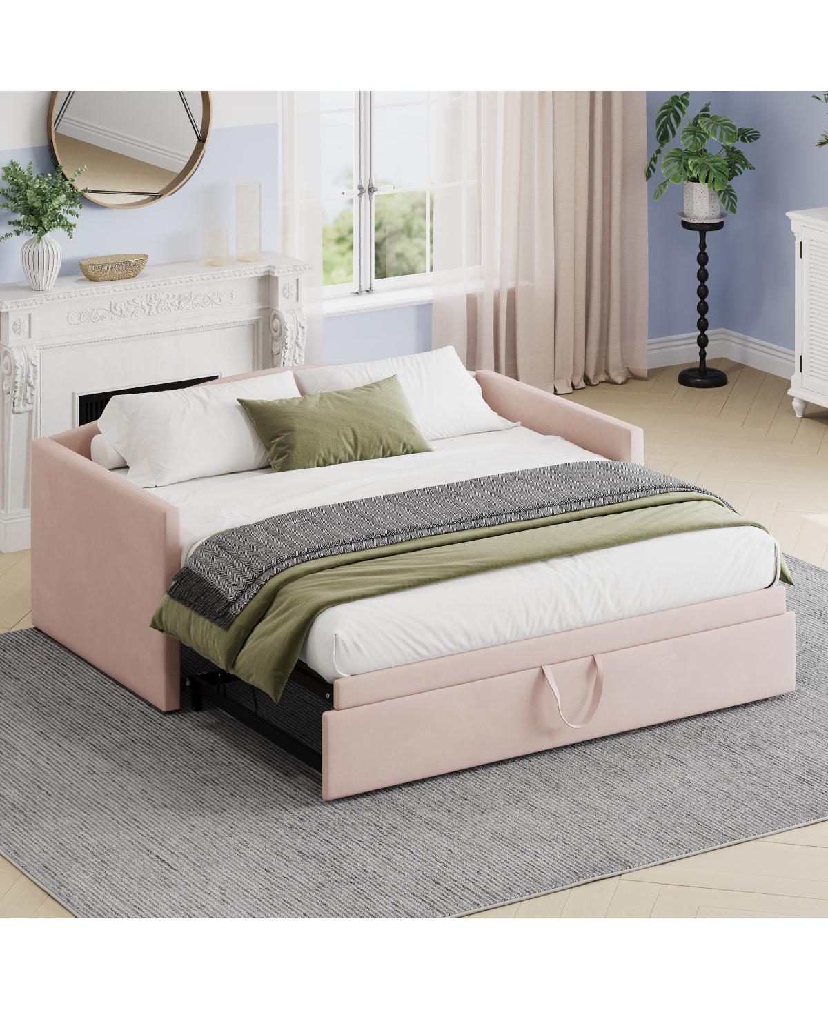 Streamdale Furniture Twin Daybed with Pop-Up Trundle