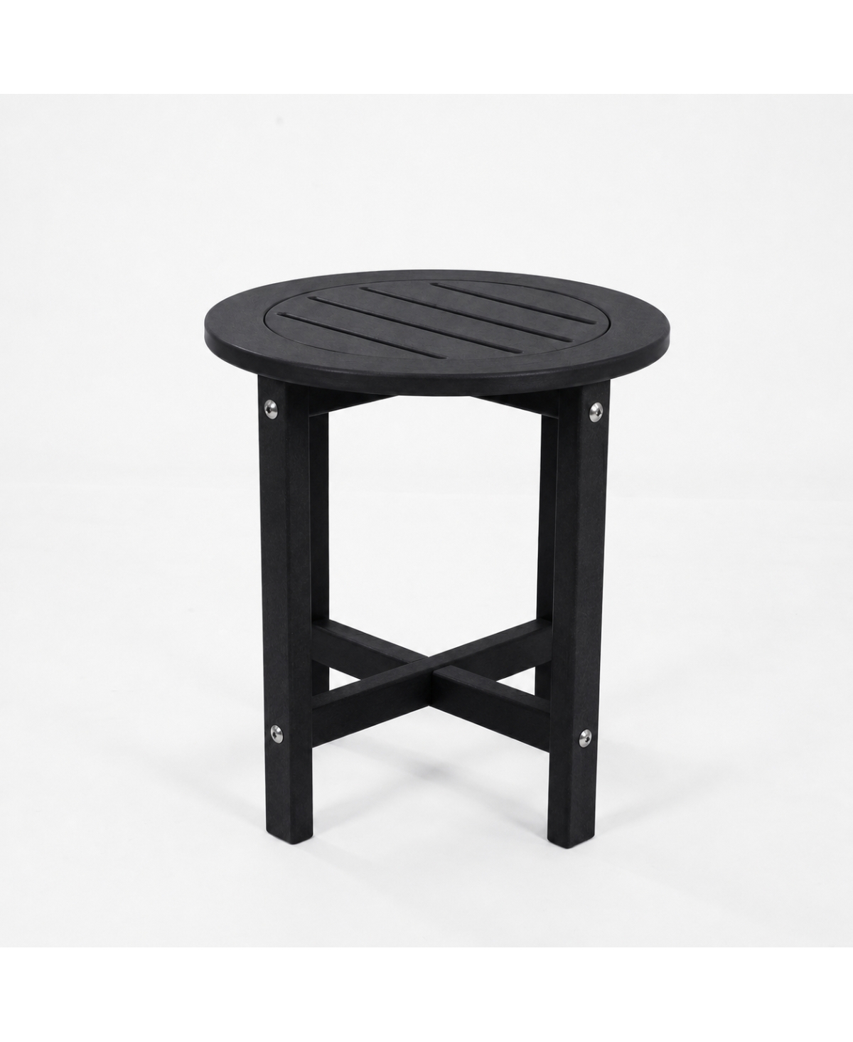 Streamdale Furniture Hdpe Outdoor Side Table, 16" x 16" x 18
