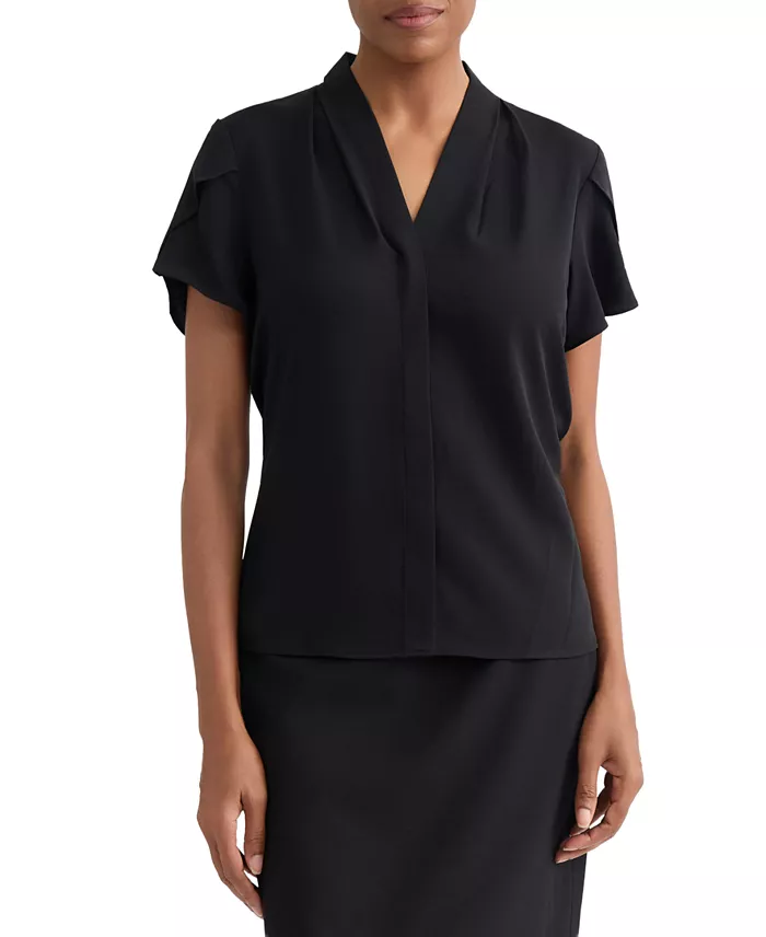 Women's V-Neck Top - thumbnail 9