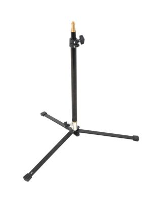 90F Foldable Removable-Base Light Stand Compatible with 5/8" Spigot Equipment