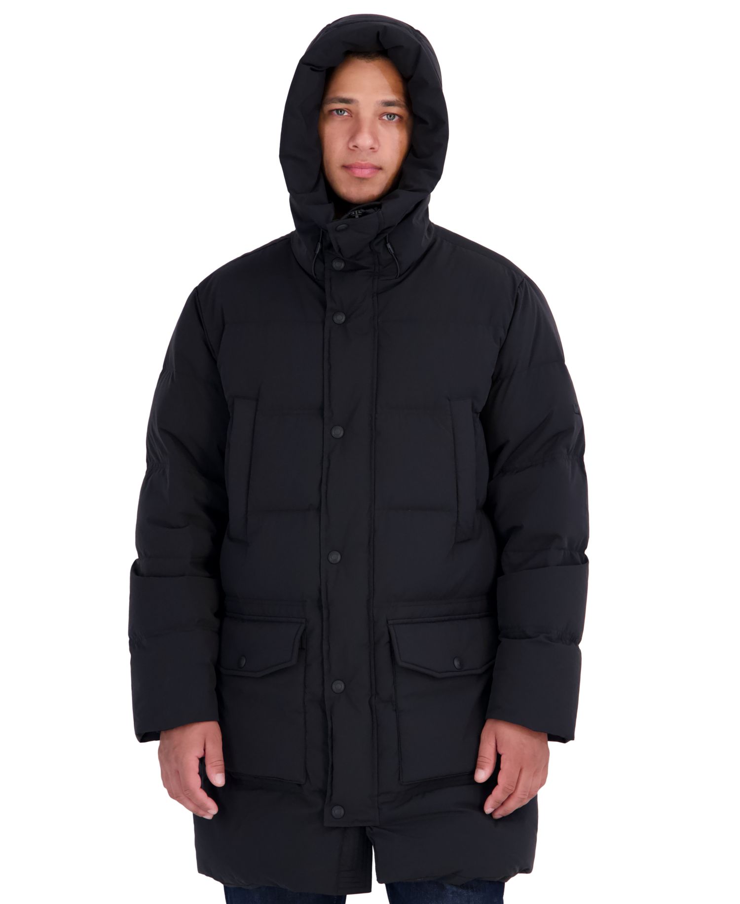 Men's Hooded Down Parka Jacket