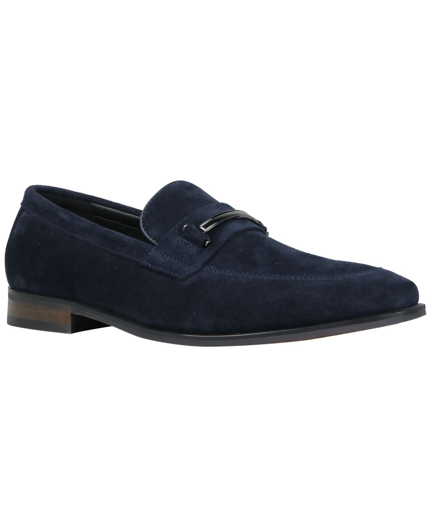 Men's Genuine Suede Slip-On Bit Loafers