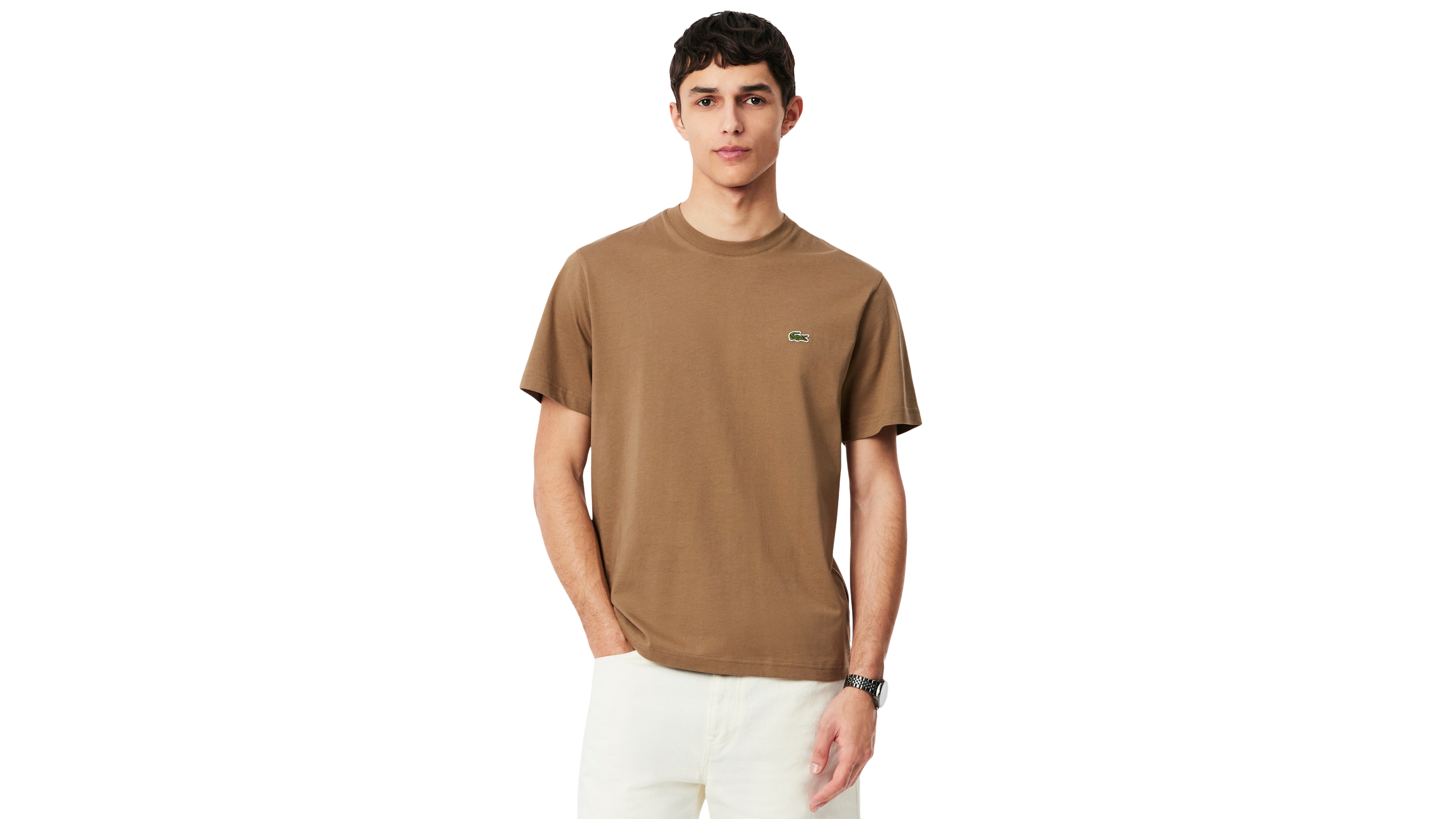 Lacoste Men's Classic-Fit Short-Sleeve Logo Graphic T-Shirt