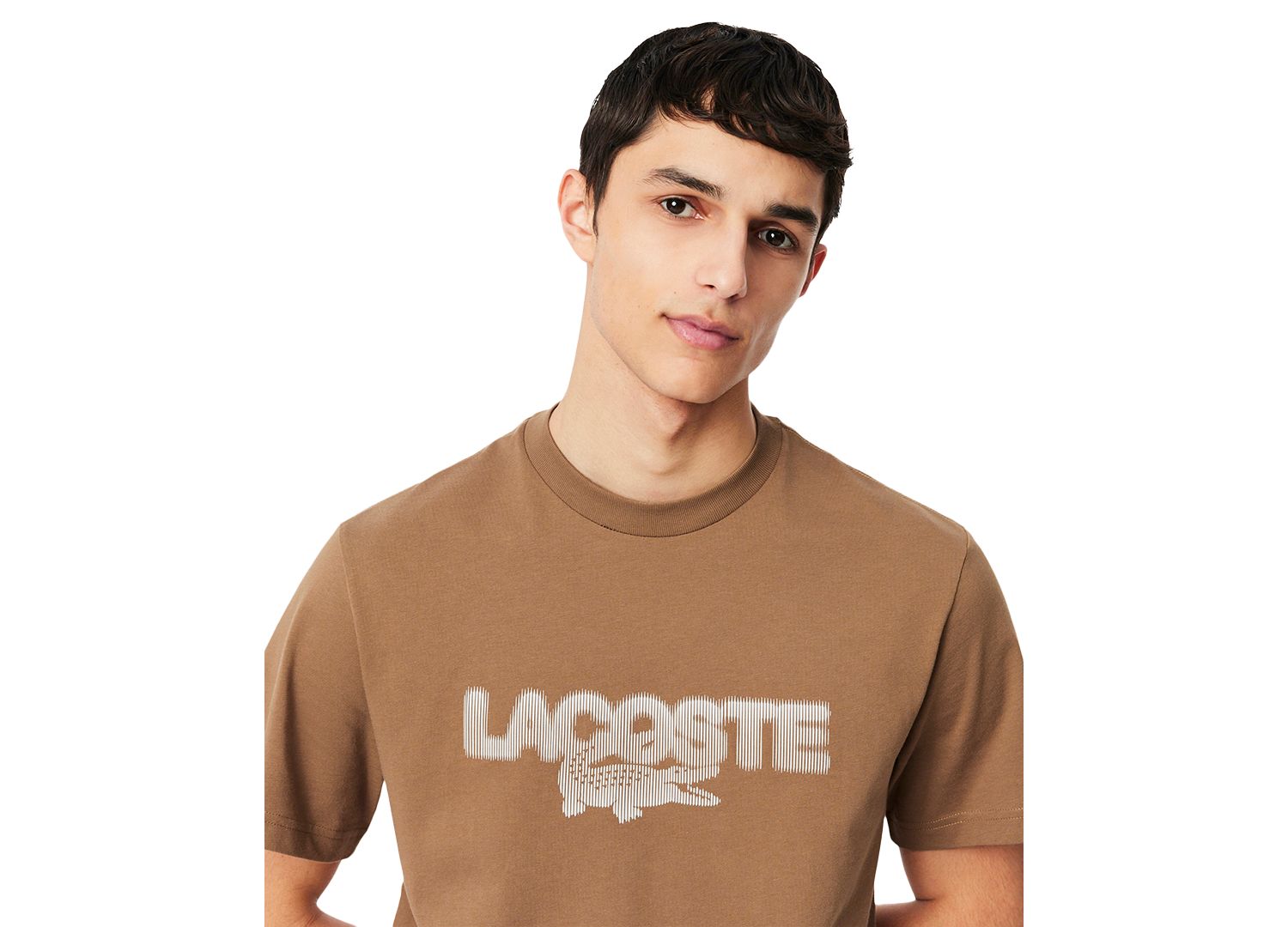 Men's Classic-Fit 3D Print Crewneck T-Shirt