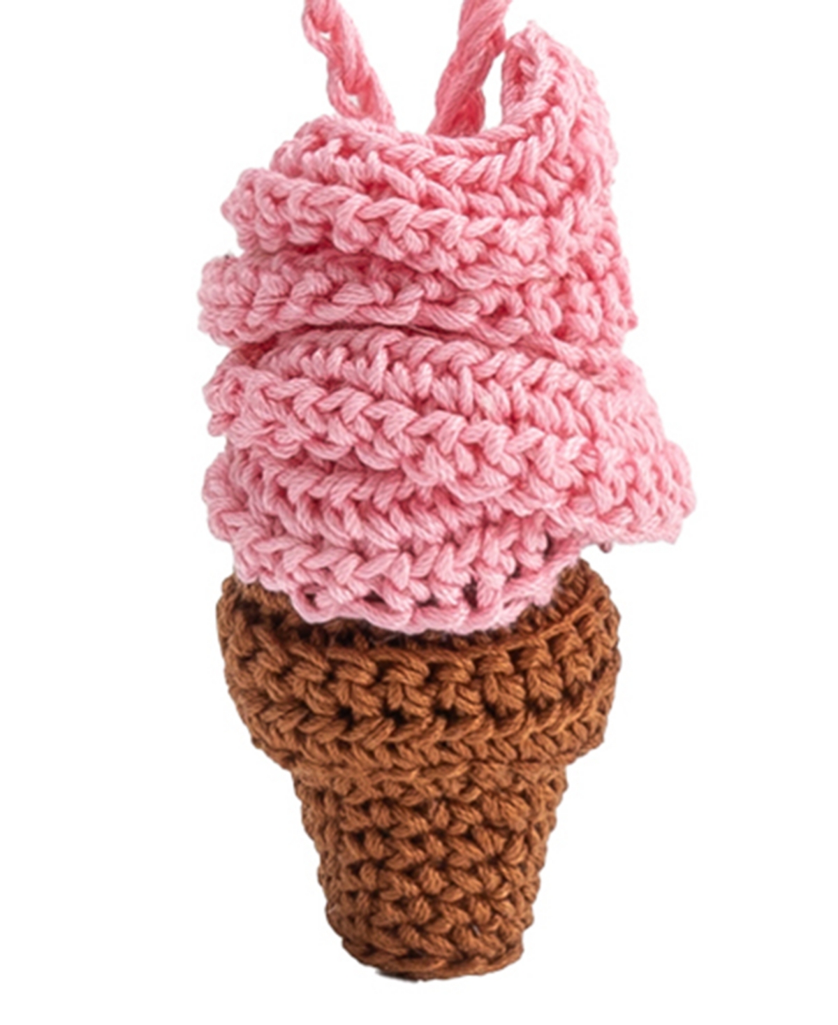 Melie Bianco Ice Cream Crochet Bag Charm
