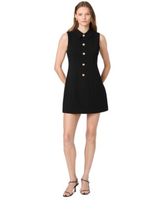 Women's Azra Twill Collared A-Line Mini Dress