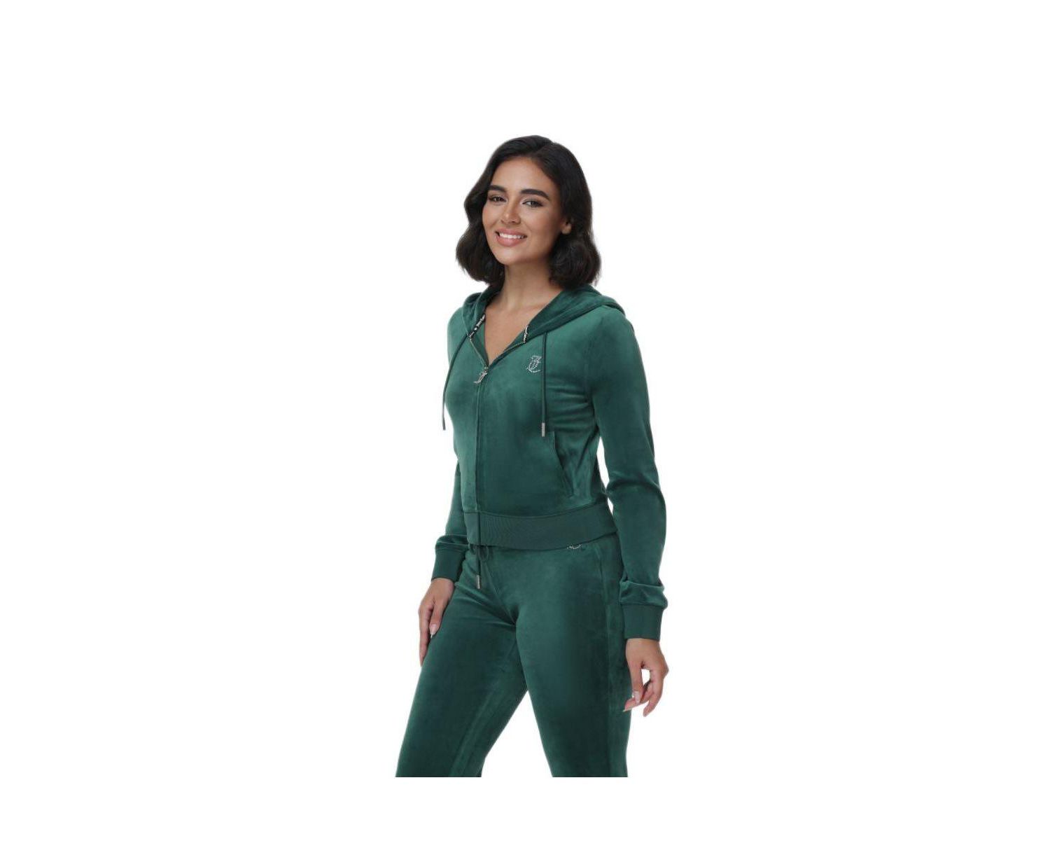 Women's Juicy Full-Zip Velour Hoodie