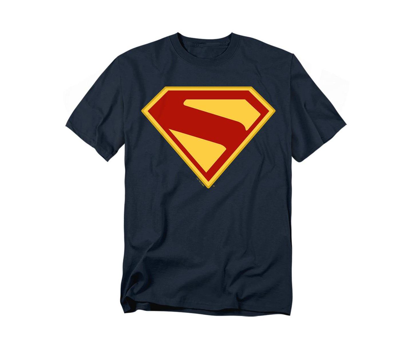 Мужская футболка Superman Logo, цвет: Тёмно-синий — фото 1