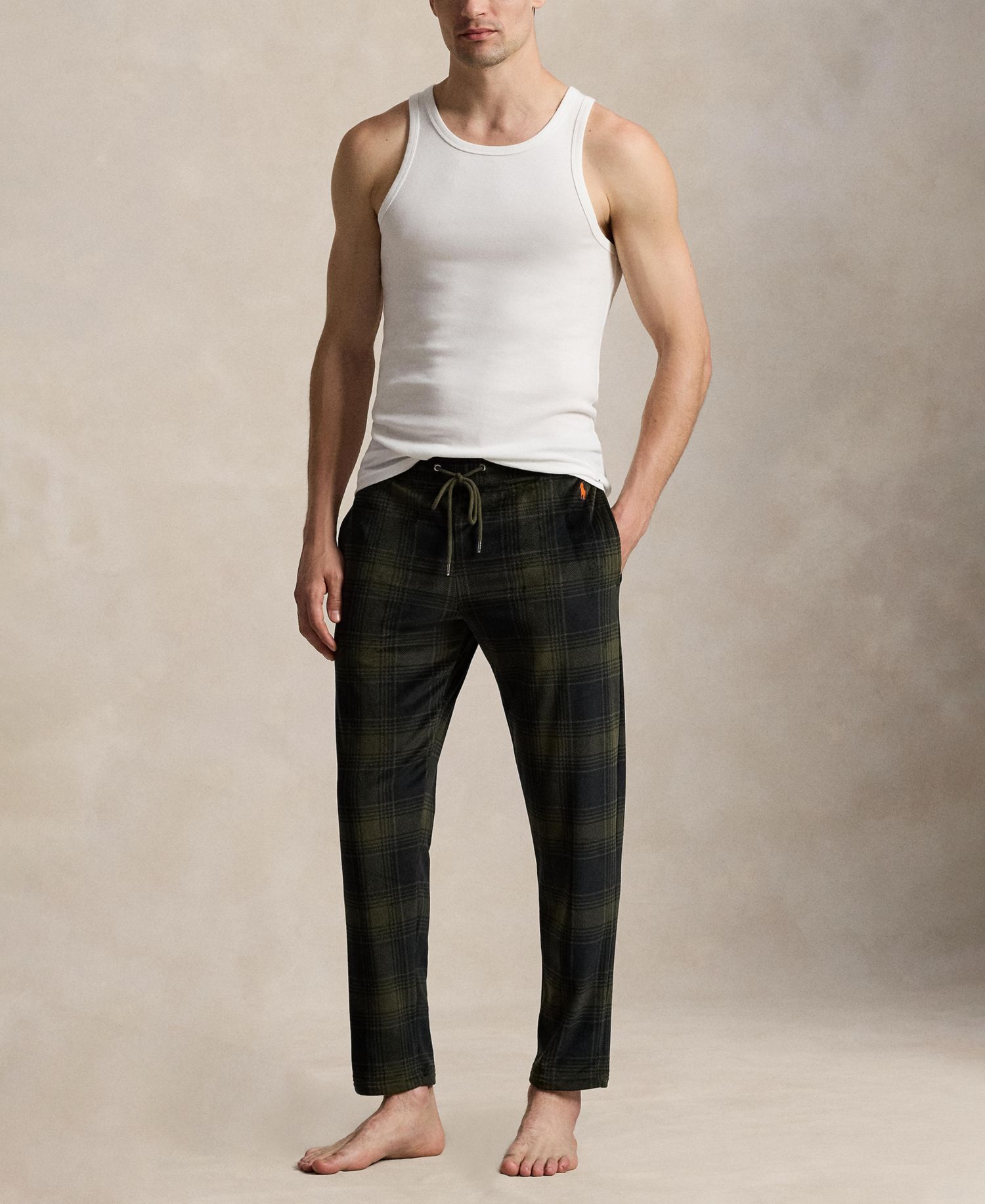 Men's Velour Pajama Pants