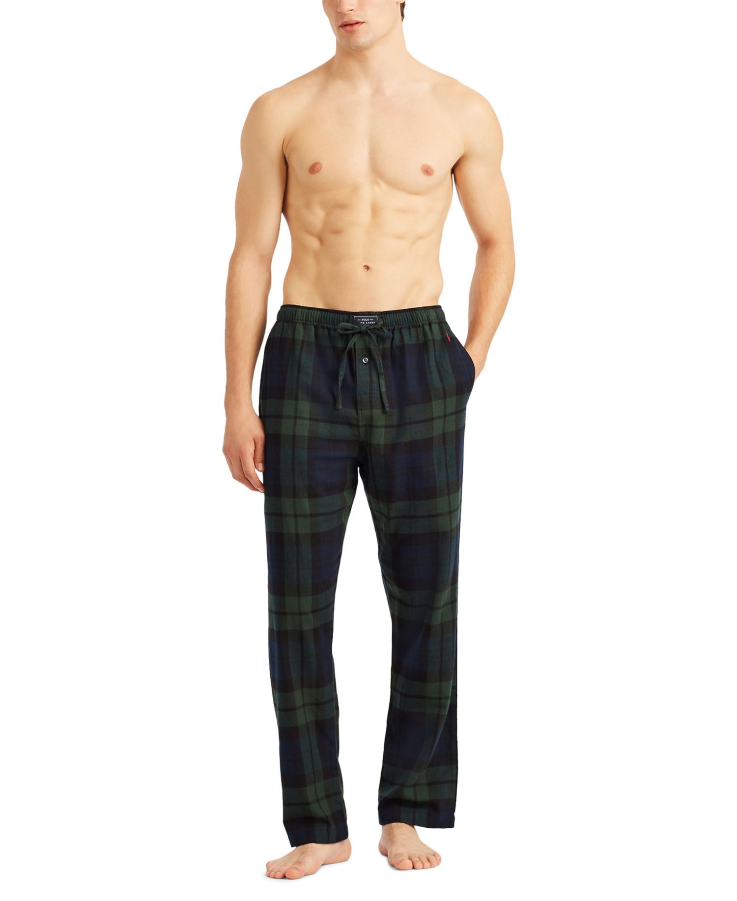Men's Yarn Dyed Flannel Pajama Pants