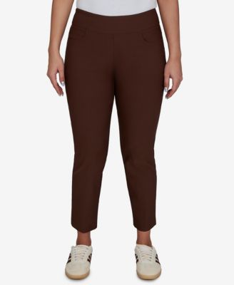 Petite Alt Silky Ankle Pull-On Pants