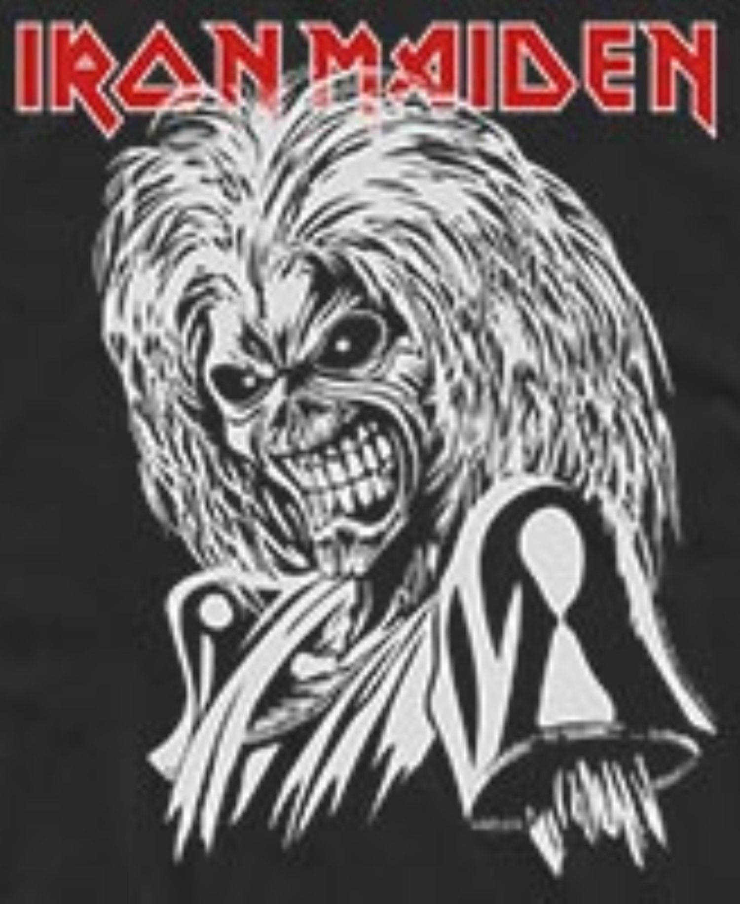Men's Iron Maiden Eddie Face Graphic Tank Top