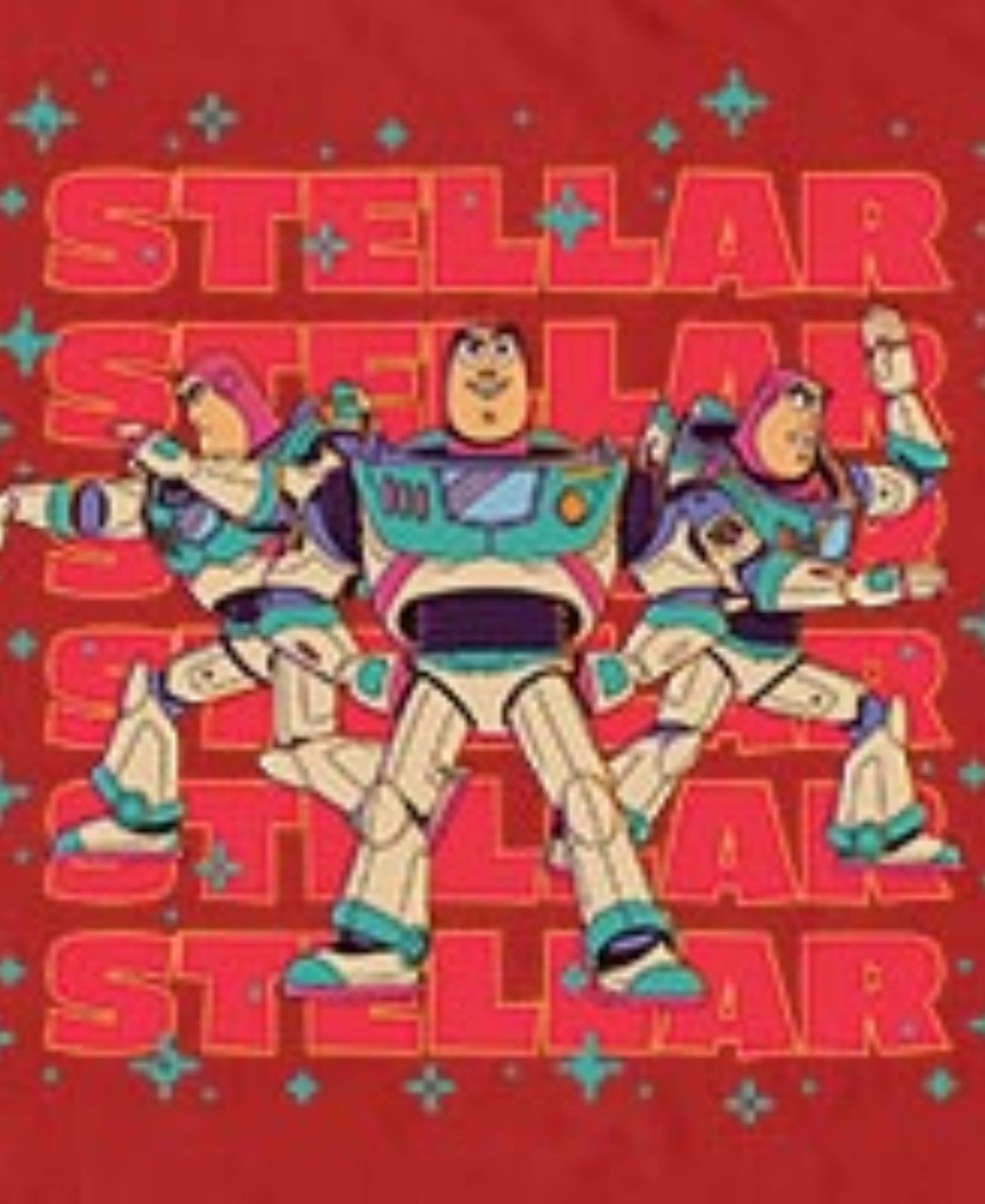 Мужская футболка Fifth Sun Disney Pixar Toy Story Buzz Lightyear Stellar Space Ranger Graphic, цвет: Красный — фото 3