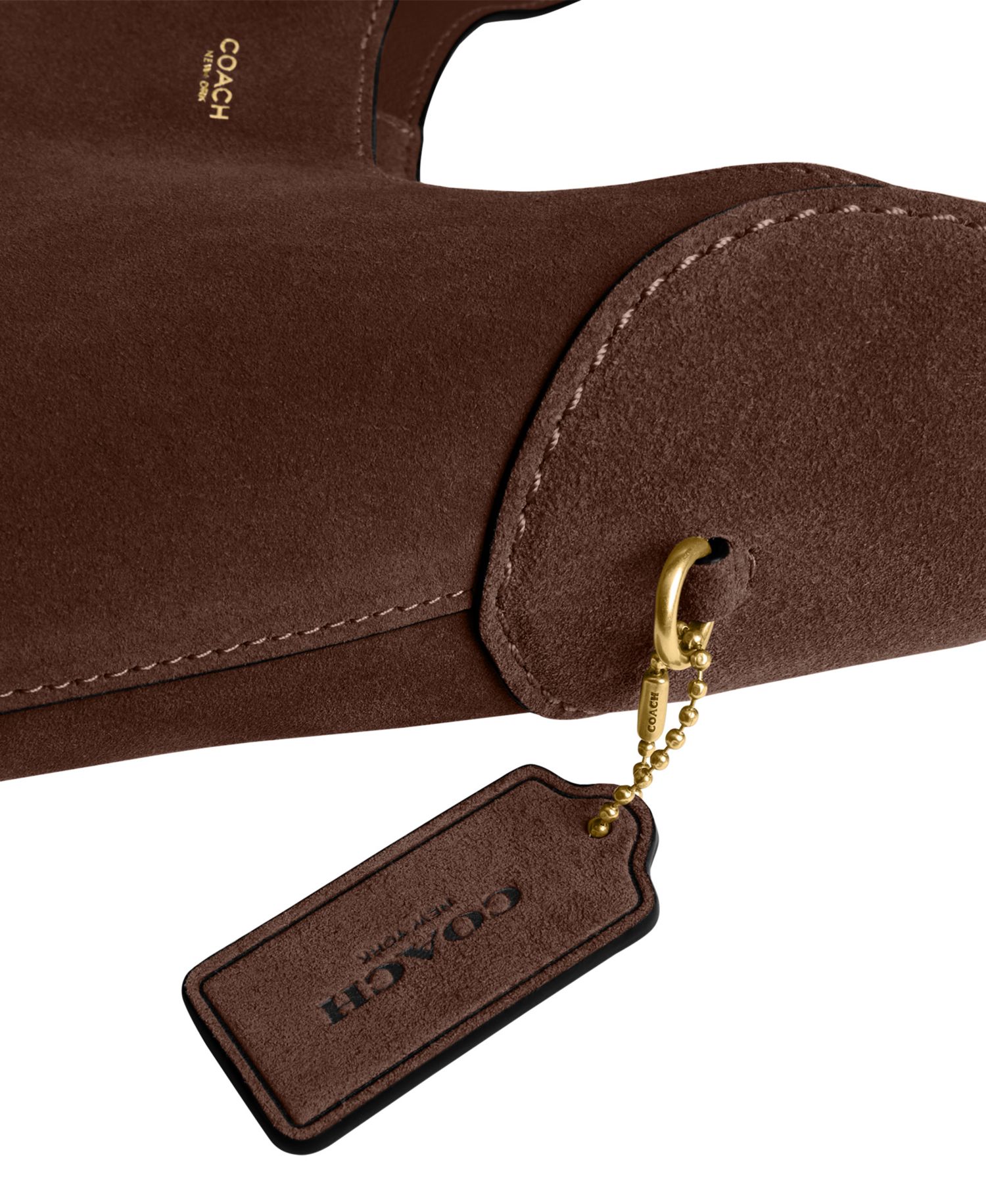 Brooklyn Medium Suede Shoulder Bag 28