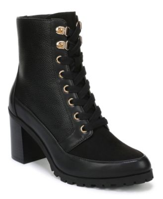 Women's Karissah Lace-Up Block Heel Booties