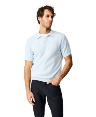 Men's Avalon Cotton Knitted Polo Shirt