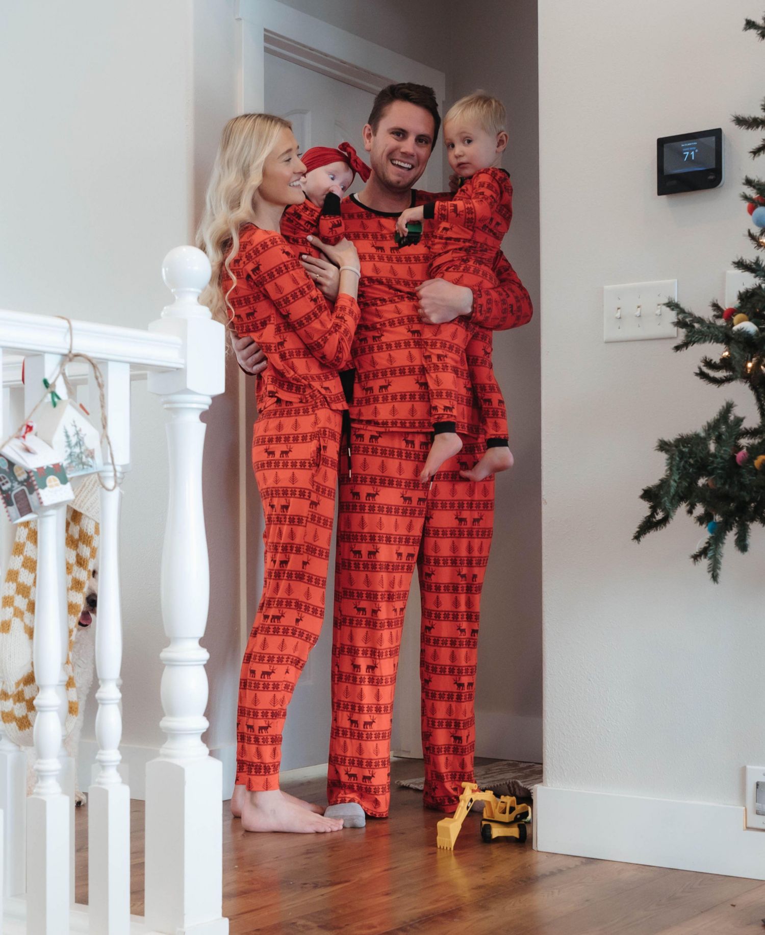 Men’s Two Piece Viscose from Bamboo Holiday Pajamas