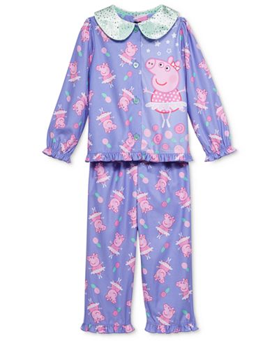 Komar Kids 2-Pc. Peppa Pig Pajama Set, Toddler Girls (2T-5T)