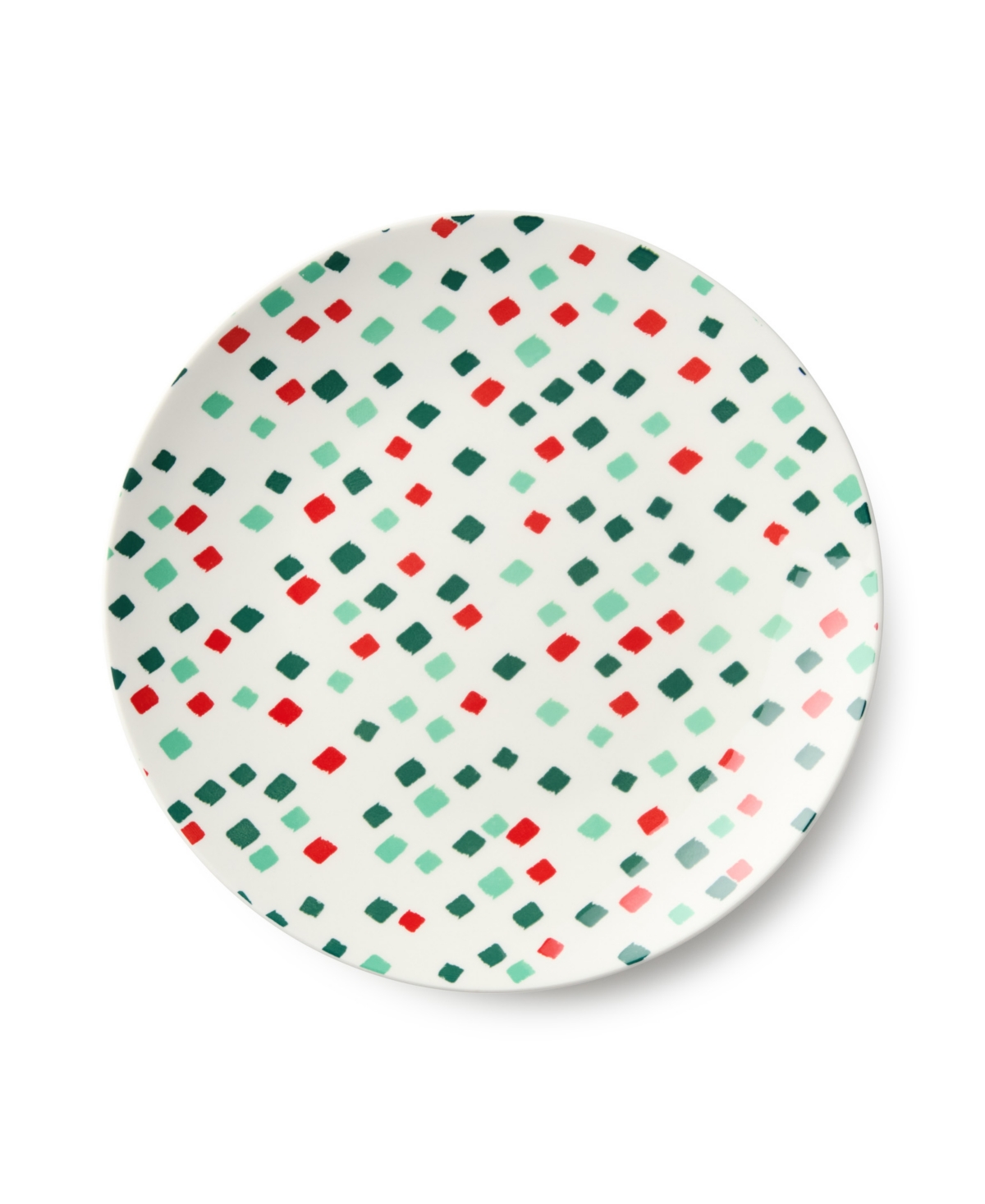 Certified International Holiday Spruce Salad Plates, Set of 6