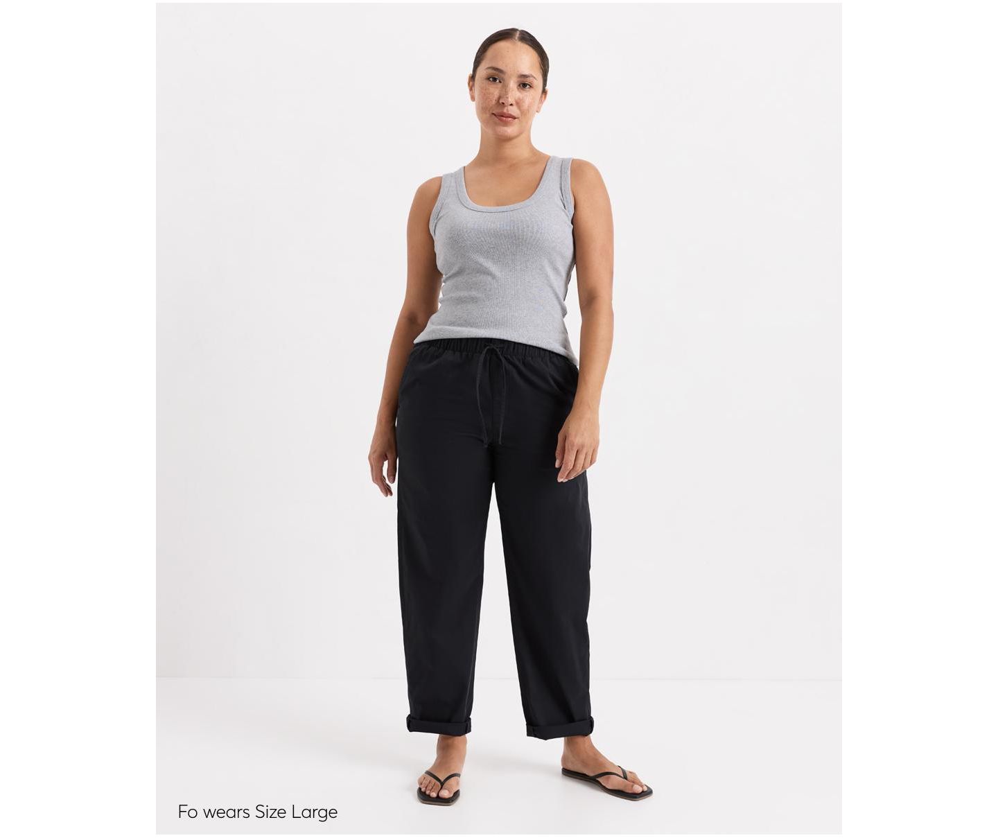 Женские брюки Pact Peached Twill Organic Cotton-Blend Pull-On, цвет: Зелёный — фото 5
