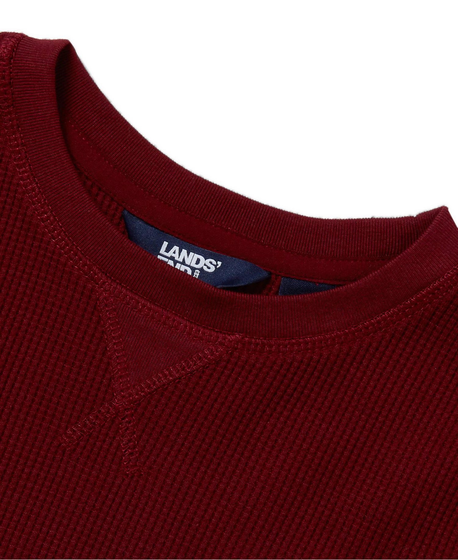 Boys Long Sleeve Waffle Thermal Shirt