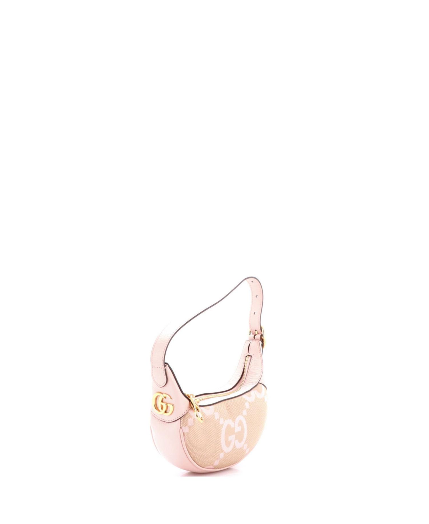 Mini Ophidia Half Moon Bag Jumbo GG Canvas