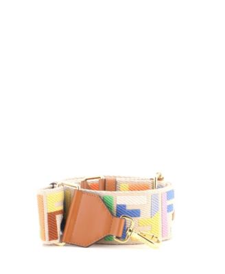 Strap You Shoulder Strap Multicolor Zucca Canvas with Leather