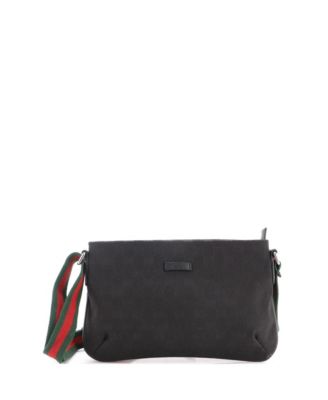 Small Web Strap Messenger Bag GG Canvas