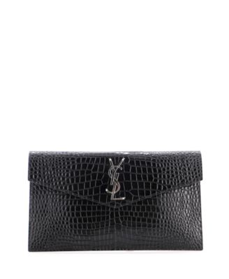 Uptown Pouch Embossed Leather