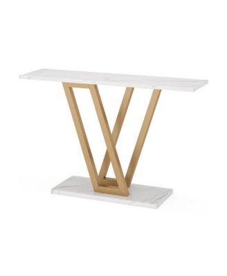 Industrial Console Table for Entryway or Hallway