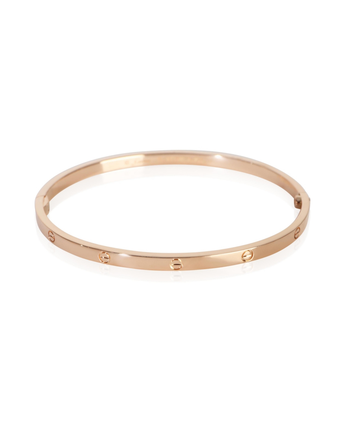Pre-Owned Cartier Rose Gold Small Model Love Bracelet