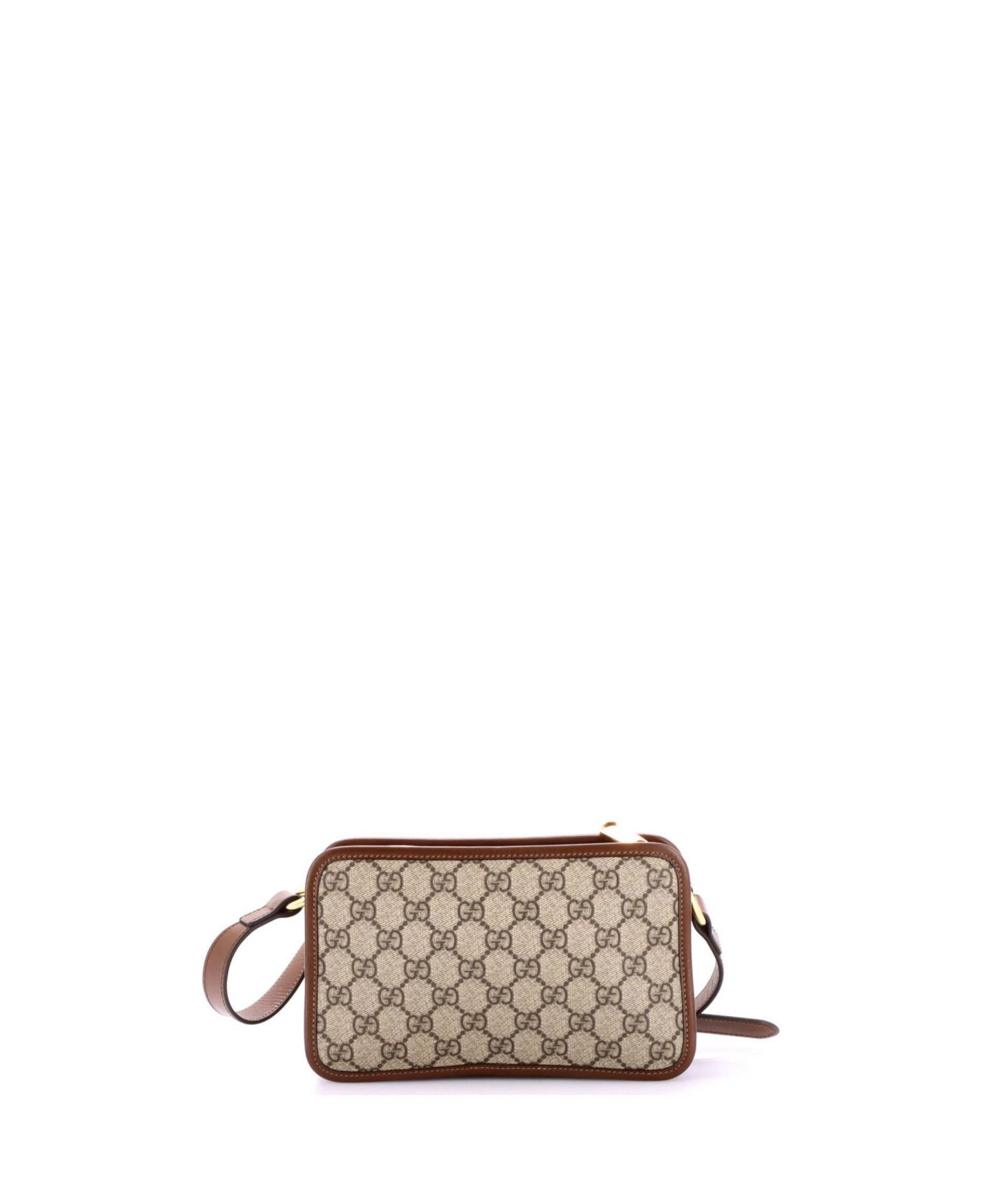 Mini Interlocking G Patch Camera Bag GG Coated Canvas