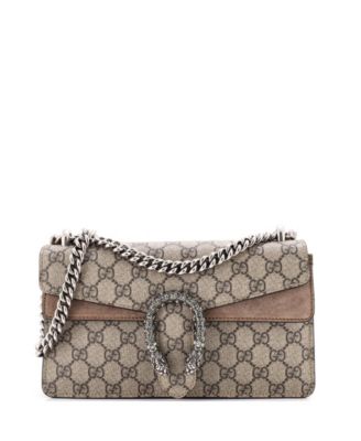 Small Dionysus Bag GG Coated Canvas