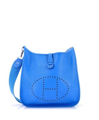 Pre-Owned Hermes PM Evelyne Bag Gen III Clemence